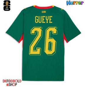 Senegal Pape Gueye #26 Udebanetrøje VM 2026 Kort ærmer